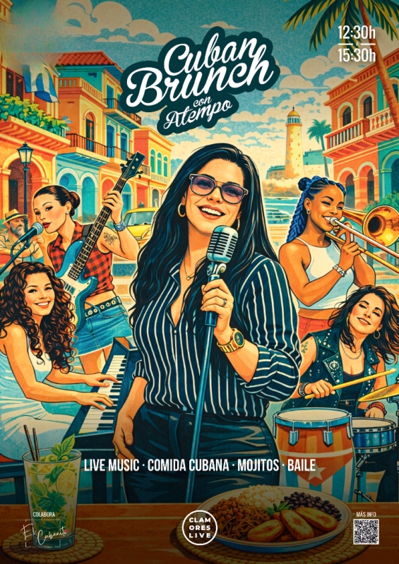 Cuban Brunch: 3ª Temporada con Atempo. (Ritmos Cubanos)