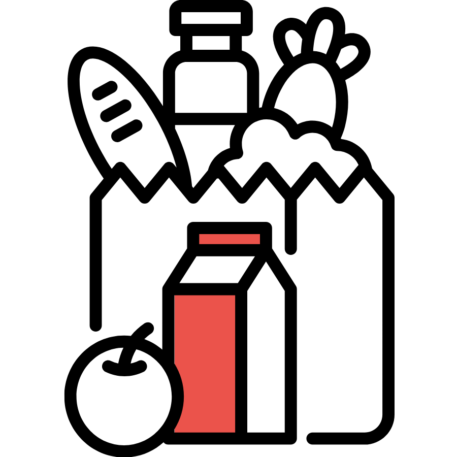 icon of a bag of groceries
