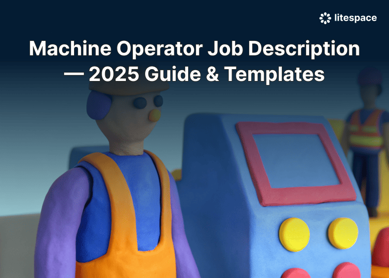 Machine Operator Job Description — 2025 Guide & Templates
