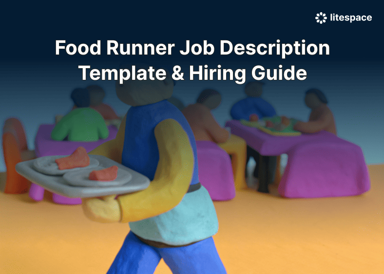 Food Runner Job Description Template & Hiring Guide