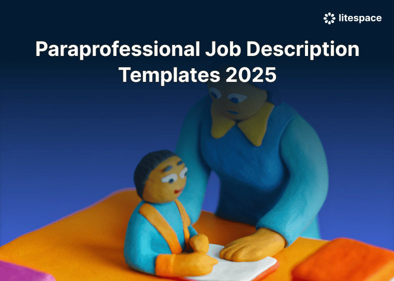 Paraprofessional Job Description Templates 2025