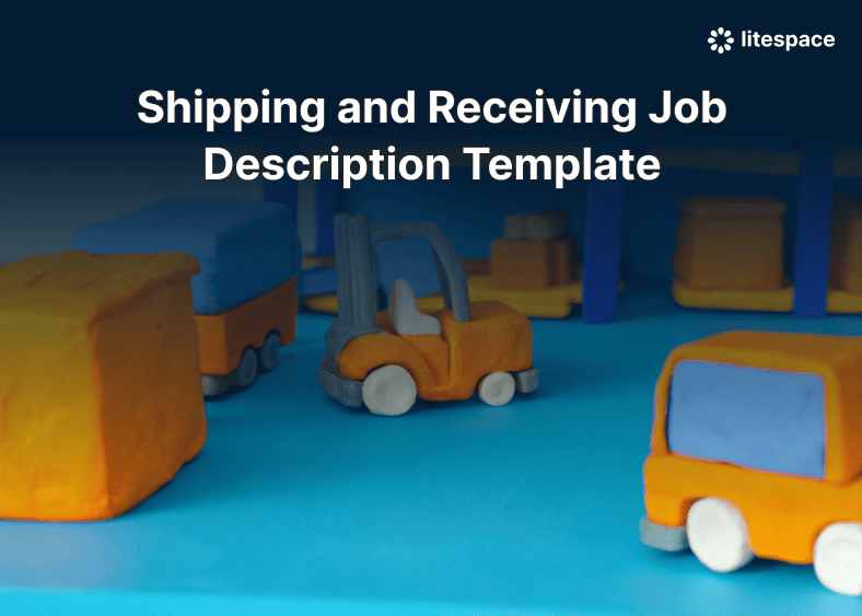Shipping and Receiving Job Description Template