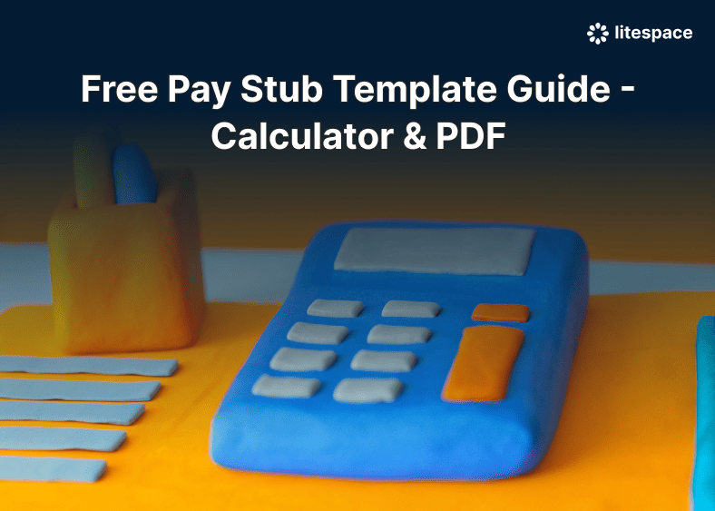 Free Pay Stub Template Guide - Calculator & PDF