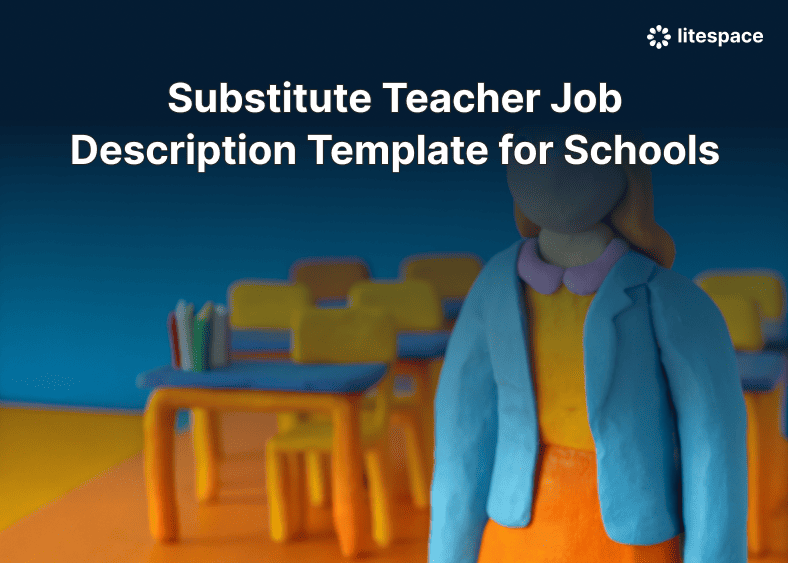 Substitute Teacher Job Description Template for Schools