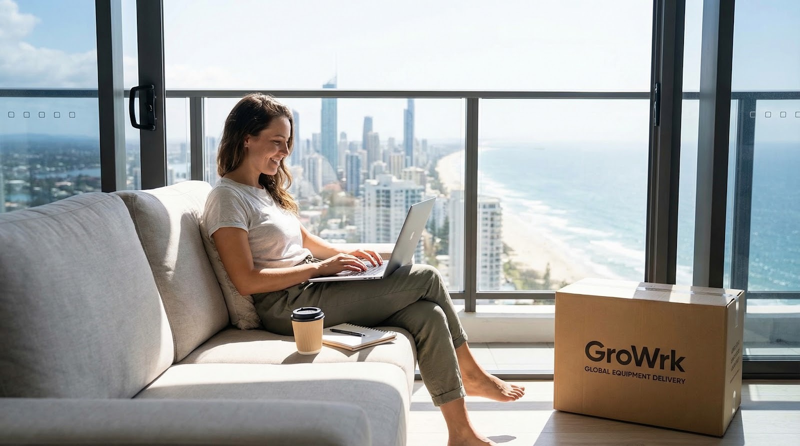 Grounds the description of GroWrk’s 150+ country coverage and full lifecycle services in a real interface, building trust and helping readers quickly recognize the vendor when they click through.