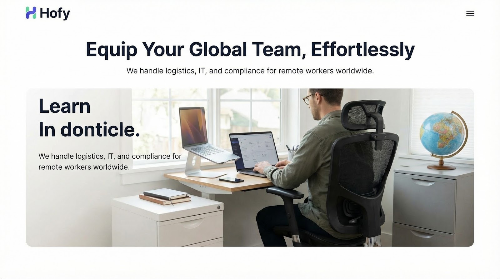 Shows readers the brand and visual emphasis on sustainability and global device programs, reinforcing the section’s focus on eco-conscious lifecycle management and integration with Deel.