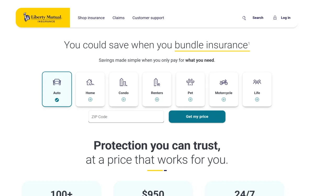 Liberty Mutual Screenshot