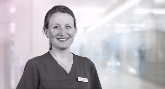 Portrait of nurse Christine Poetzsch Elisenberg