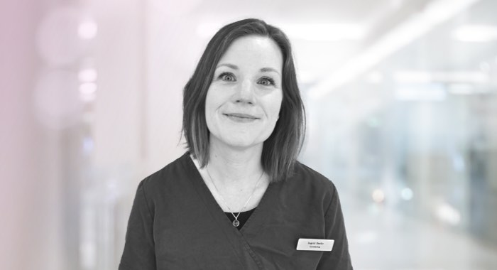 Portrait of Doctor Ingrid Børke at Klinikk Hausken in Oslo