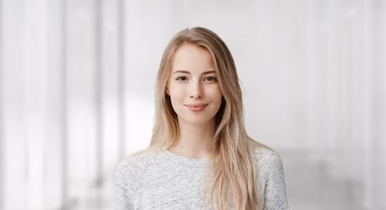 Portrait of female fertility patient