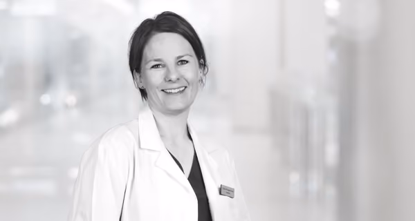 Portrait of a female doctor and gynaecologist in a modern clinic interior