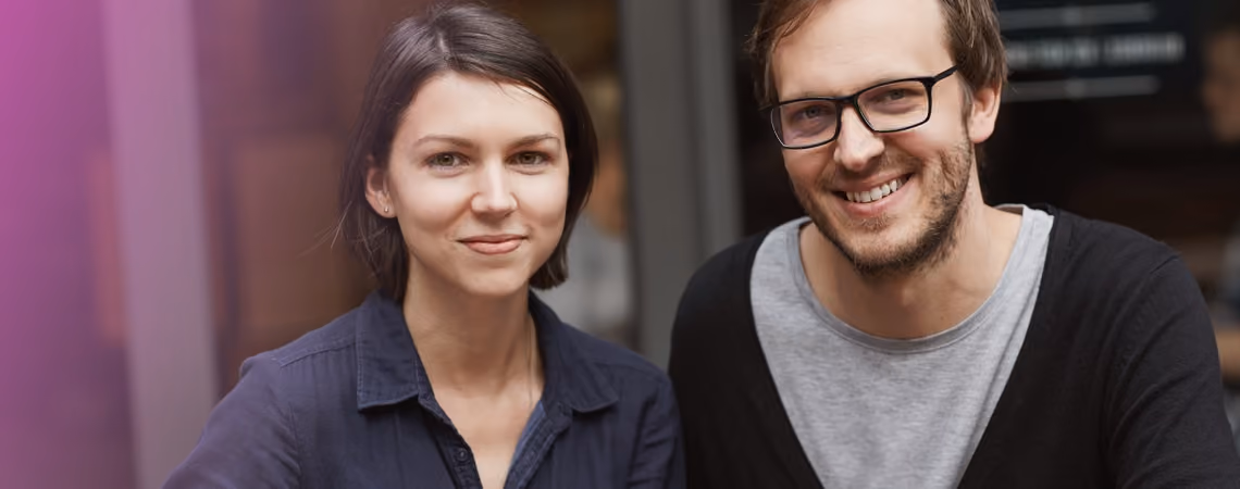 Heterosexual couple who have started IVF treatment