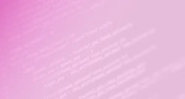 Section of computer monitor with code
