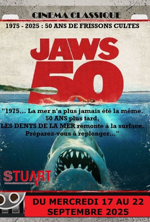 LES DENTS DE LA MER - 50ème anniversaire