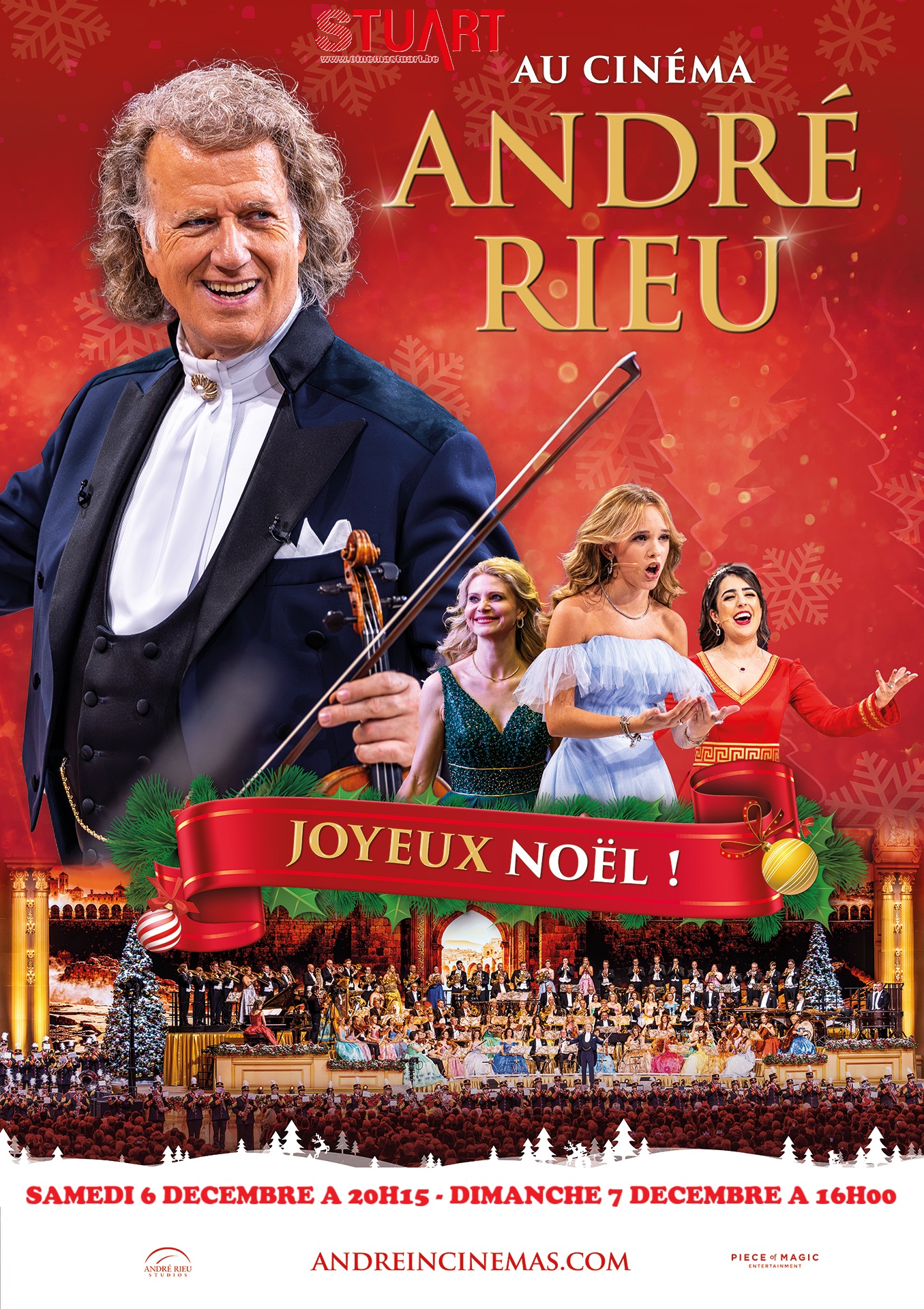 CONCERT DE NOËL D'ANDRE RIEU : JOYEUX NOËL