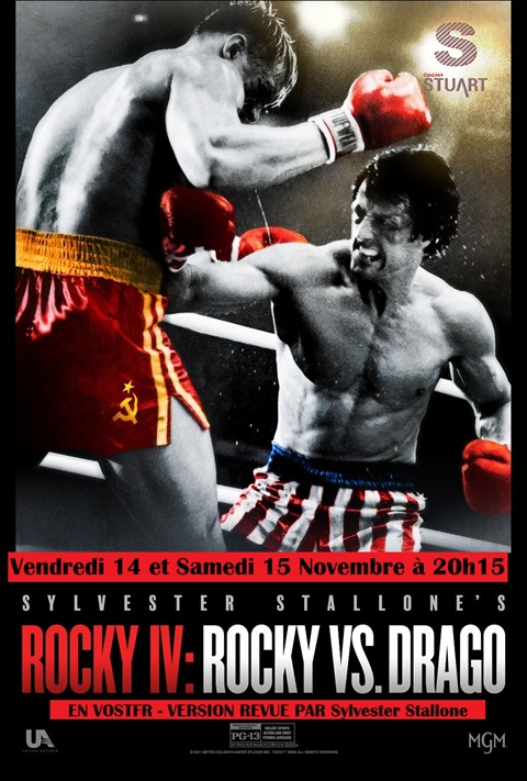 EVENEMENT : ROCKY IV - ROCKY VS. DRAGO