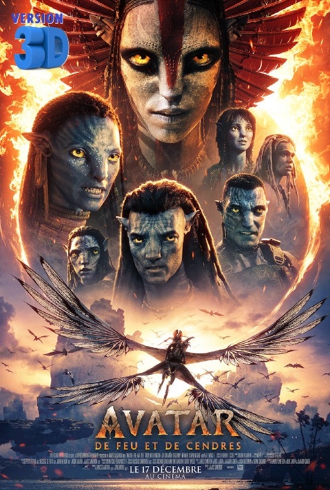 AVATAR : DE FEU ET DE CENDRES - 3D