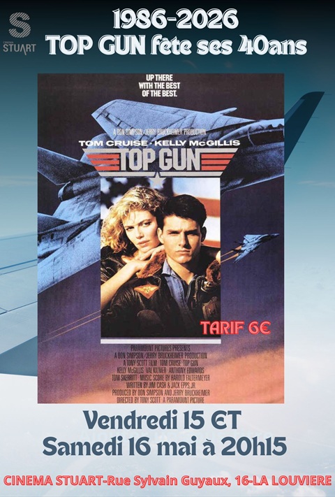 40ème anniversiare de TOP GUN : 1986-2026