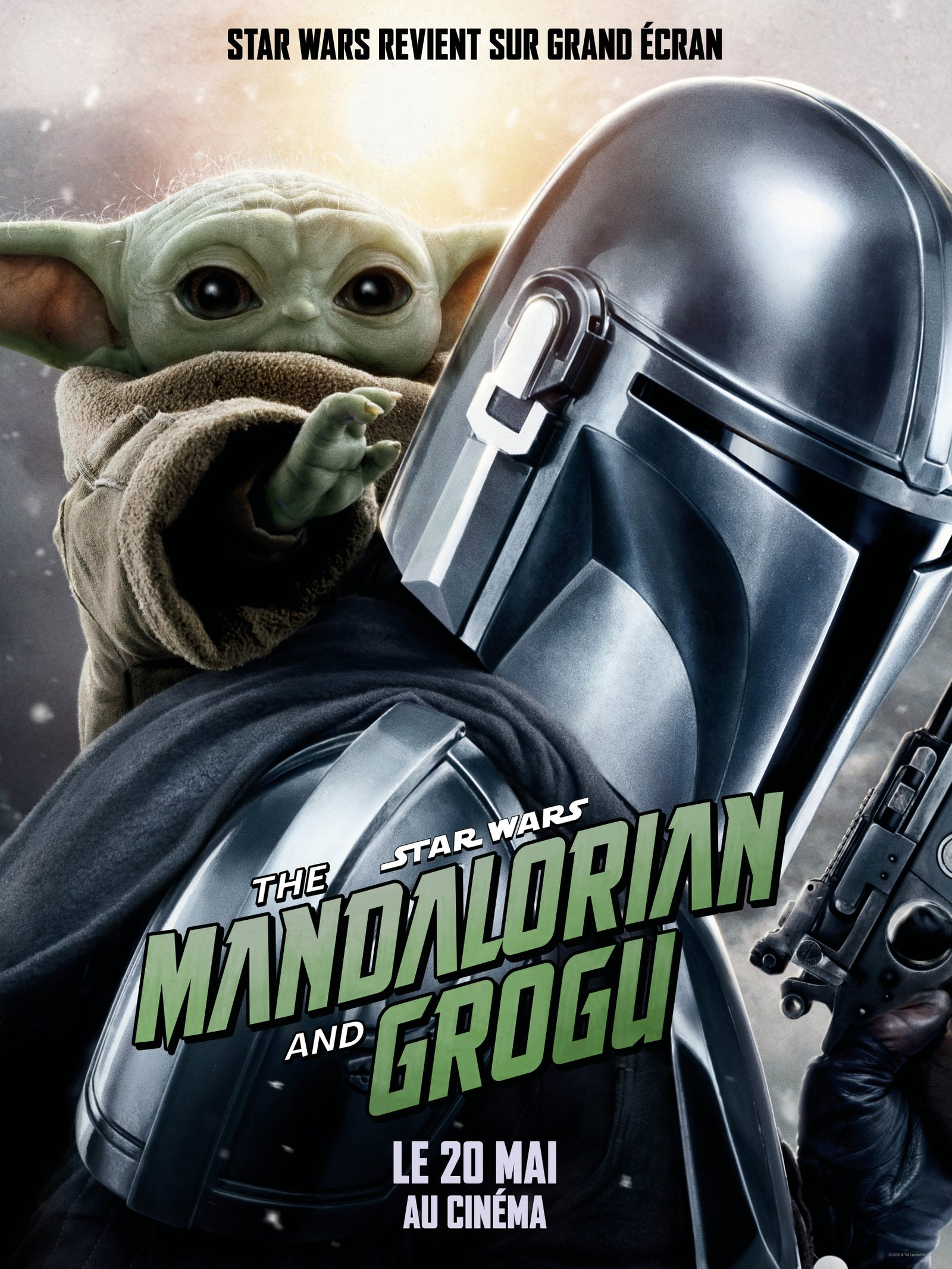 STAR WARS : THE MANDALORIAN AND GROGU