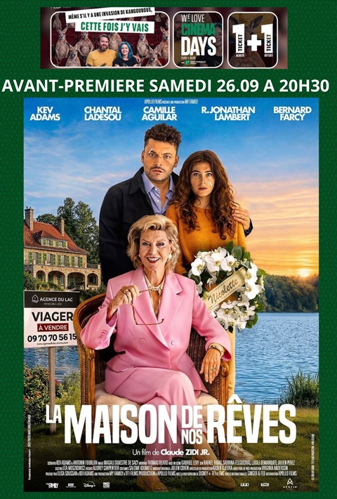 AVANT-PREMIERE : LA MAISON DE NOS RÊVES