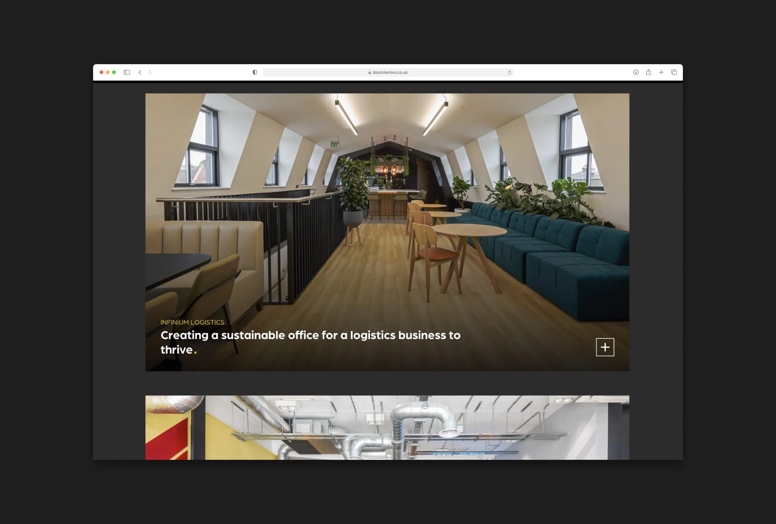 desktop of a feature project