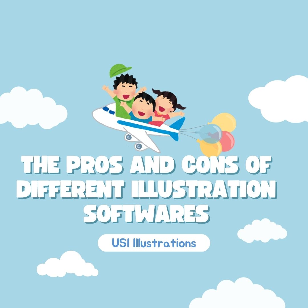 Explore the pros & cons of illustration software, key features for children’s authors, and how US Illustrations ensures captivating visuals & smooth workflows.
