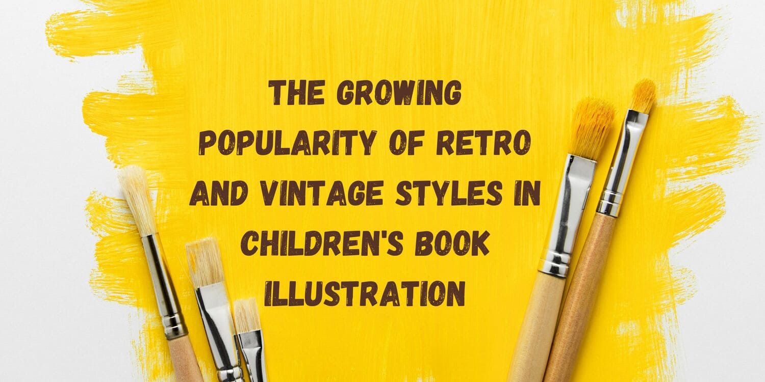 Bold color palettes and graphic composition in picture book illustration