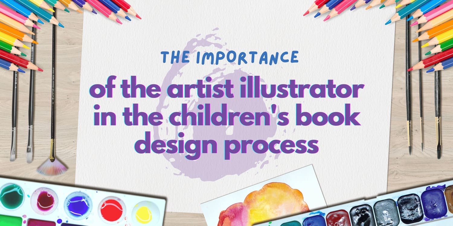 Illustrator's role in children's book layout — text and image integration