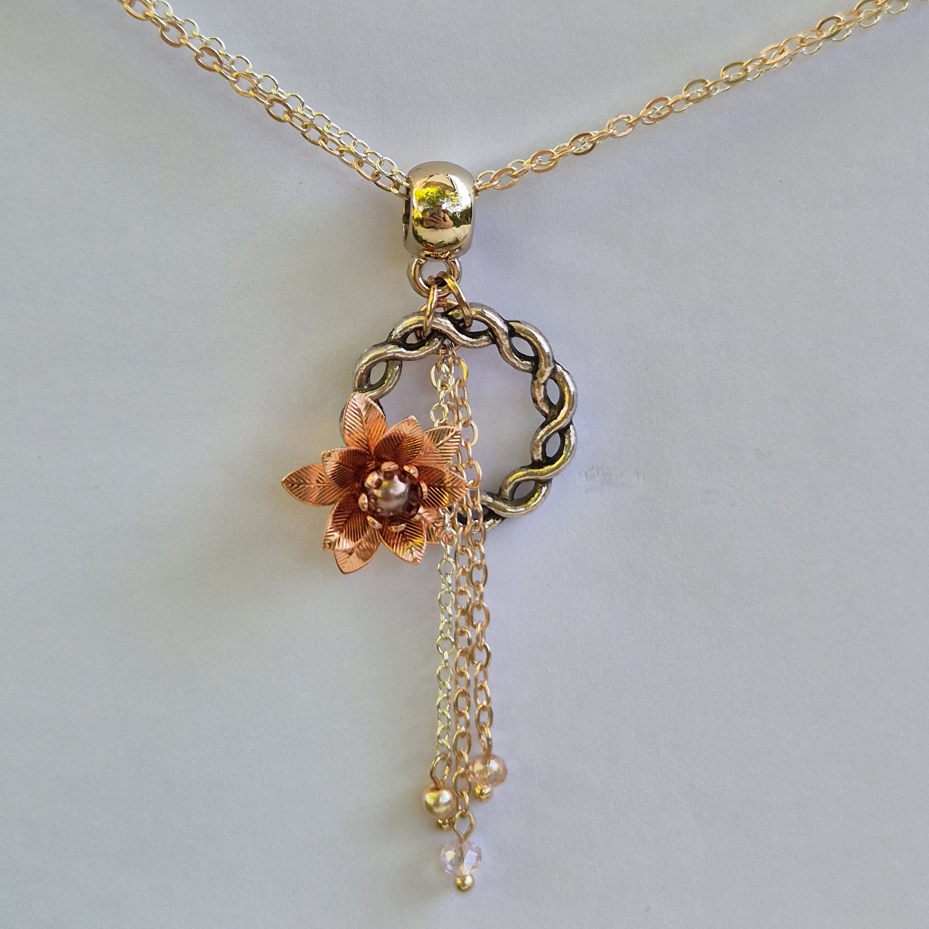 Flower, Hoop & Chains