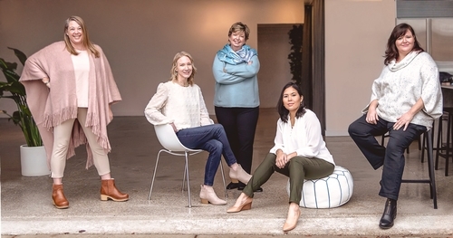 Deskey's women led team photo