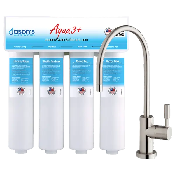 Jason’s Water Systems Aqua 3 filtration system plus
