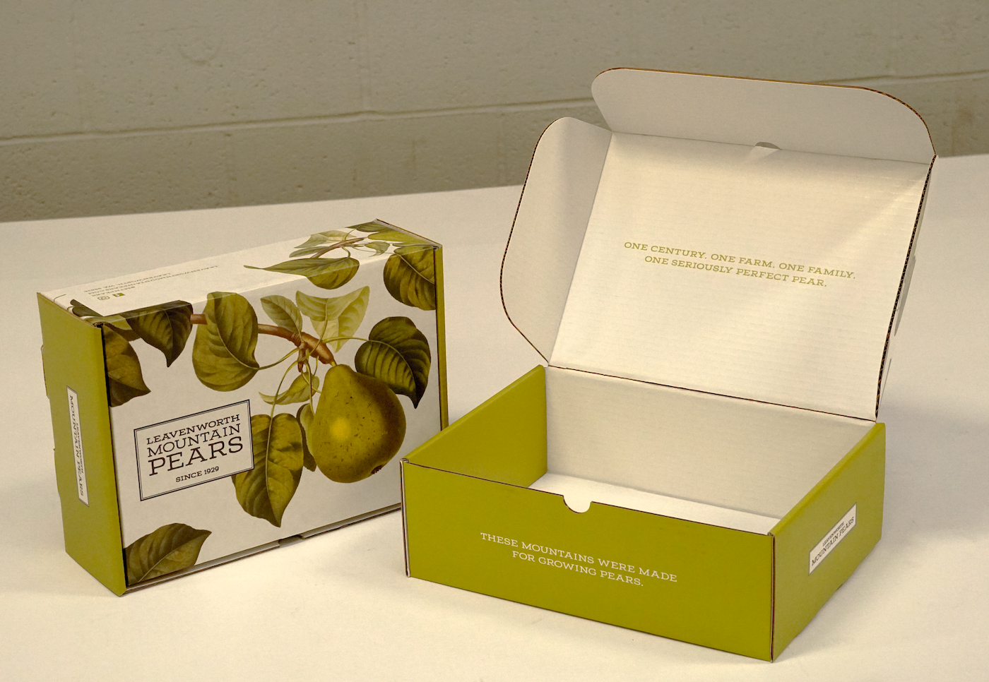 pacific box company corrugated box example