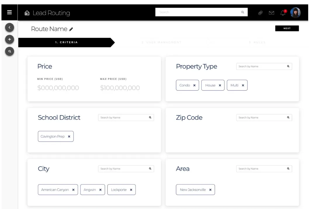 TRIBUS Sales Prospecting Tool