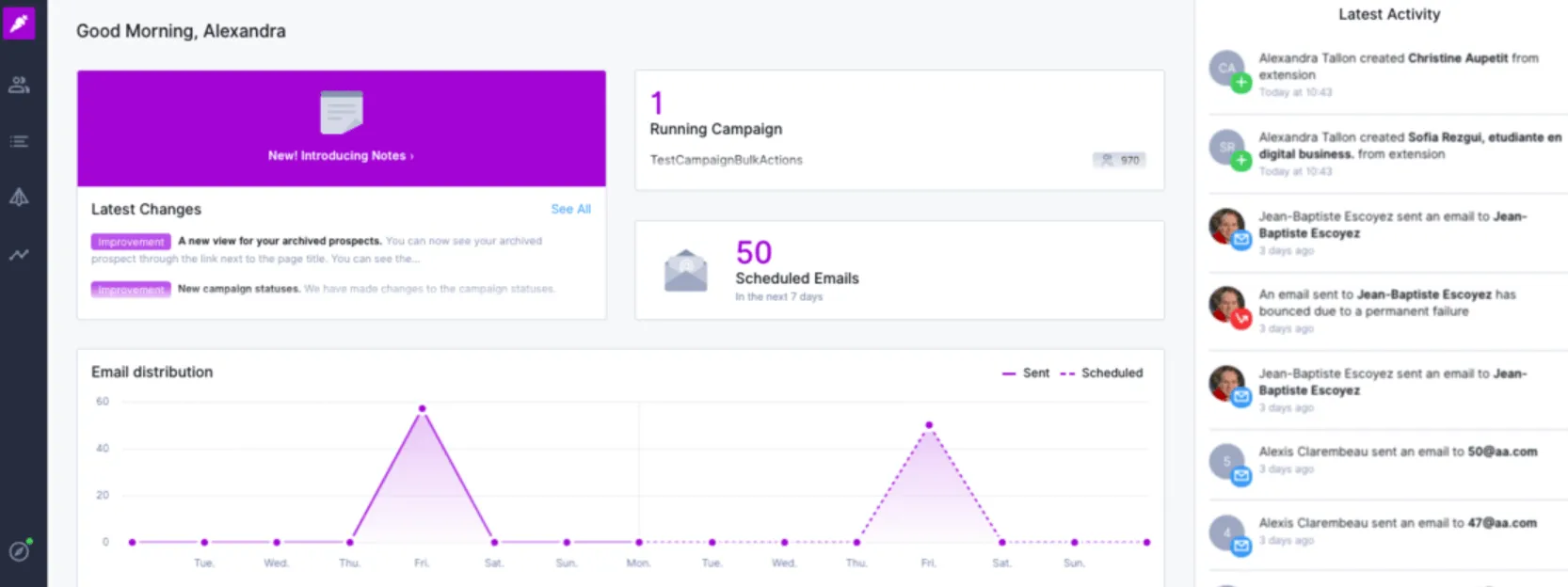 Overloop Sales Prospecting Tool