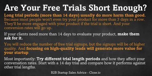 SaaS Startups: Why Your Free Trials Are Way Too Long