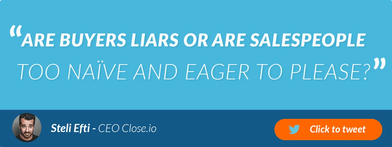 Are buyers liars?