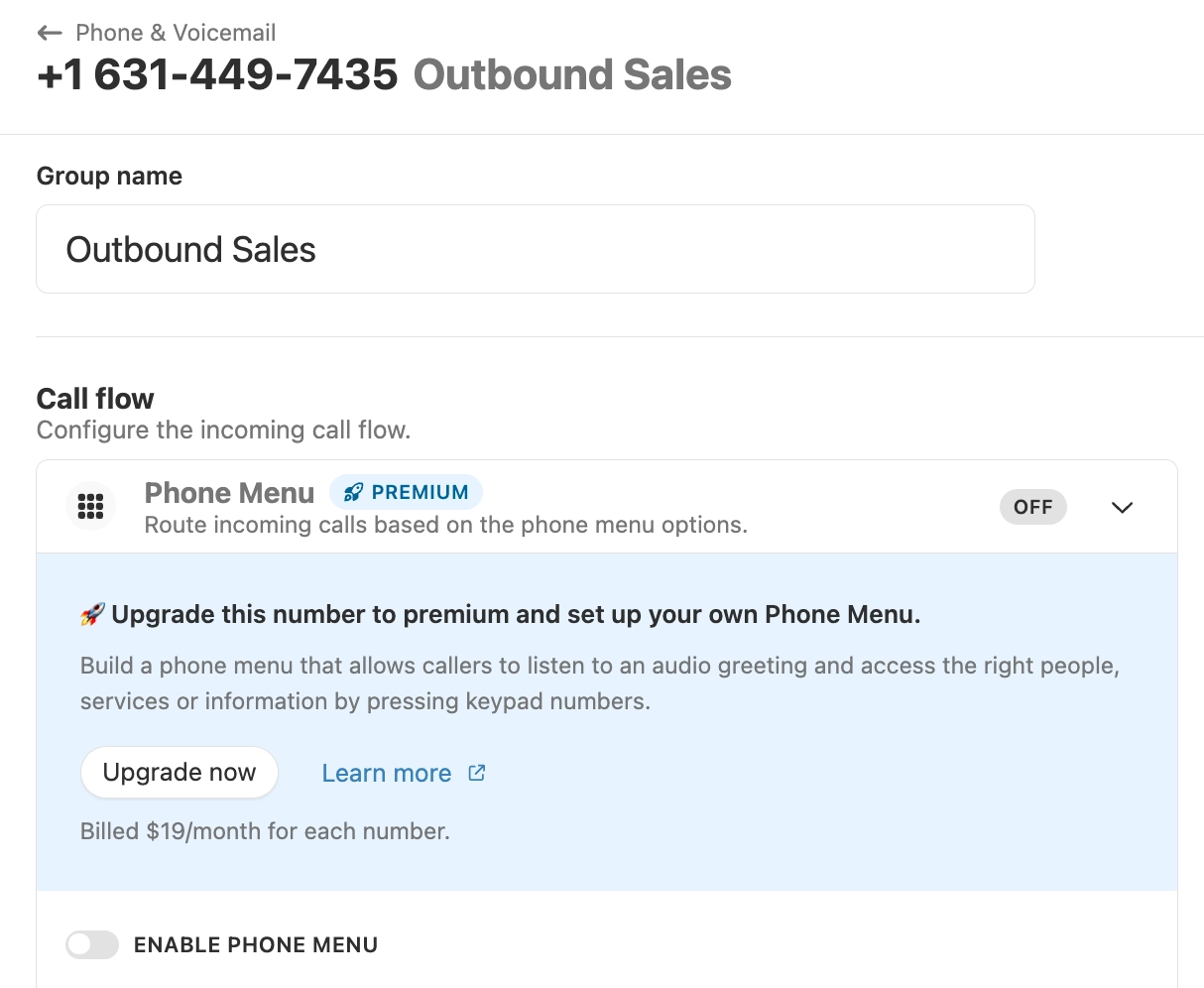 Steps to Set Up Close for Inbound Calls