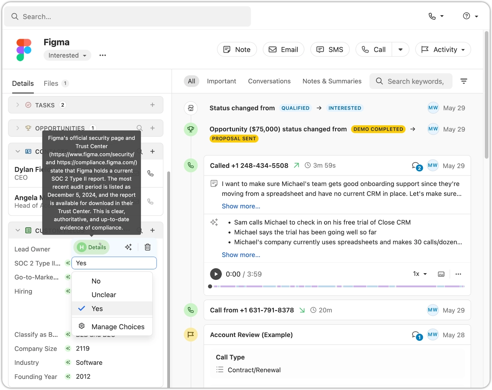 AI Enrich - Close CRM 1