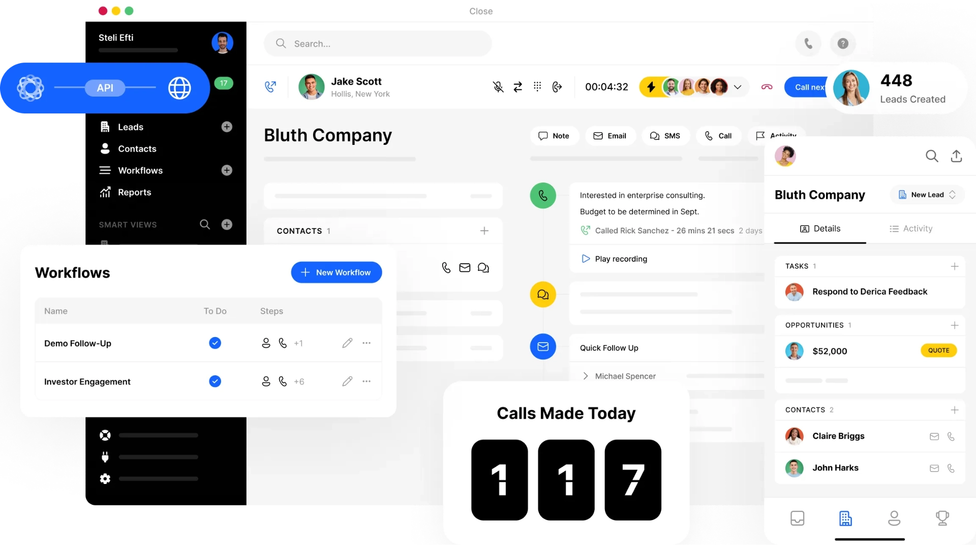 close CRM product header
