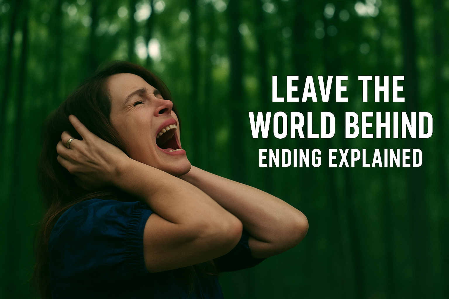 leave the world behind ending explained