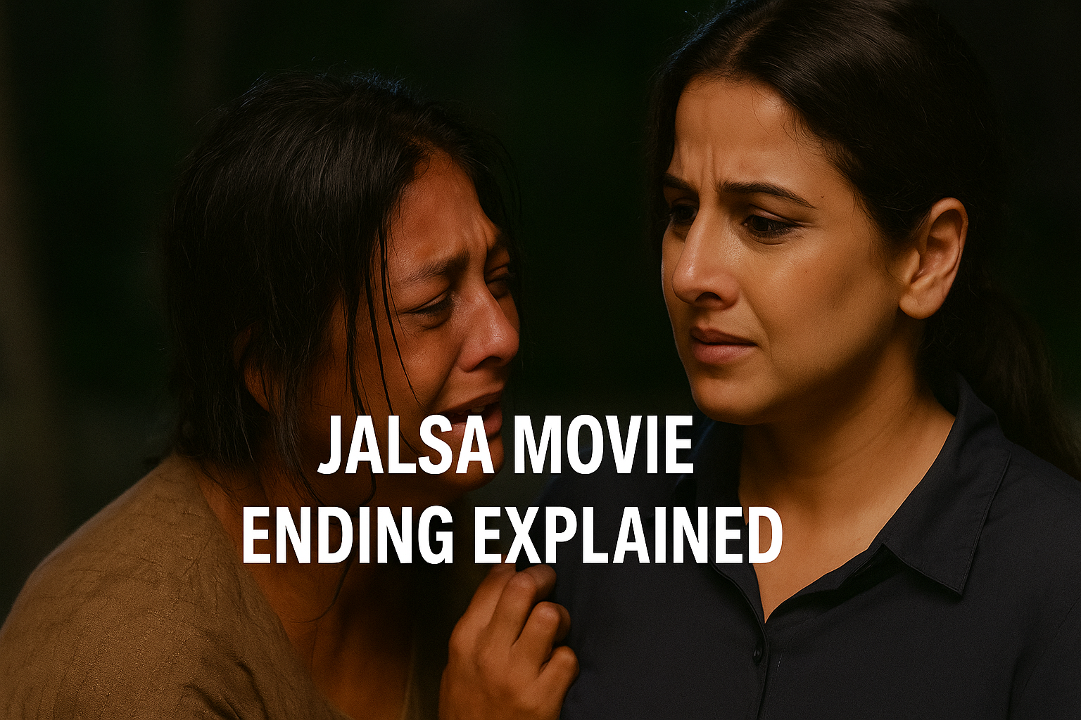 jalsa movie ending explained