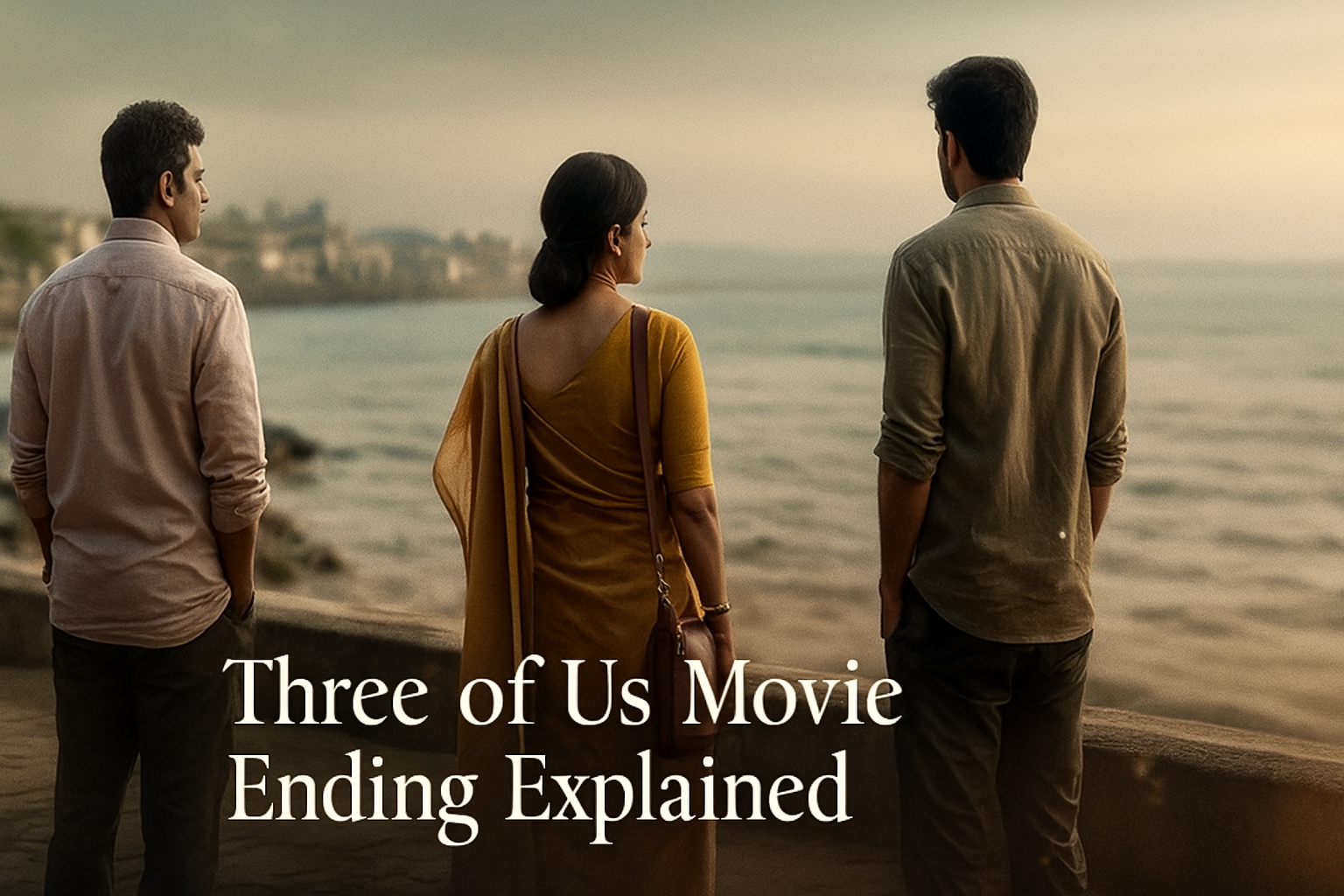 three of us movie ending explained