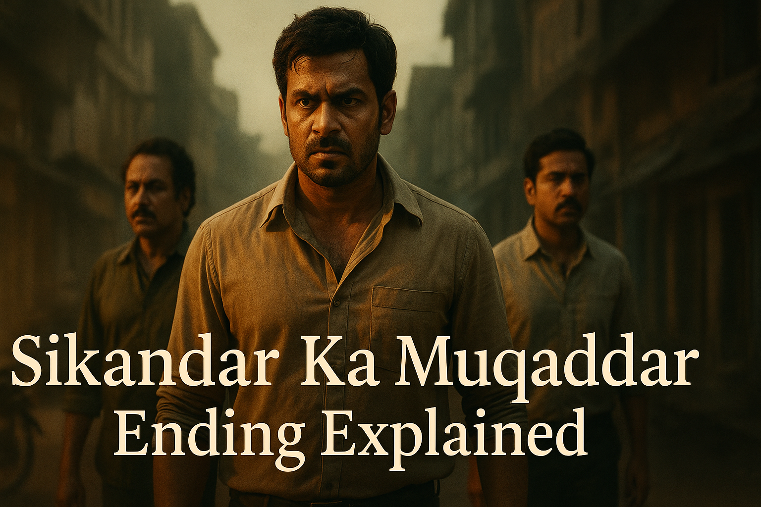 sikandar ka muqaddar ending explained