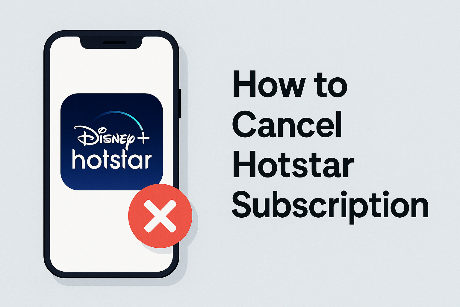 cancel hotstar subscription
