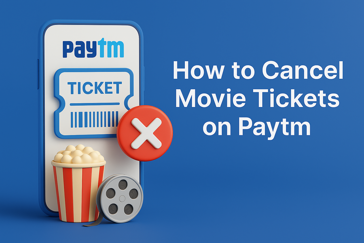How to Cancel Movie Tickets on Paytm
