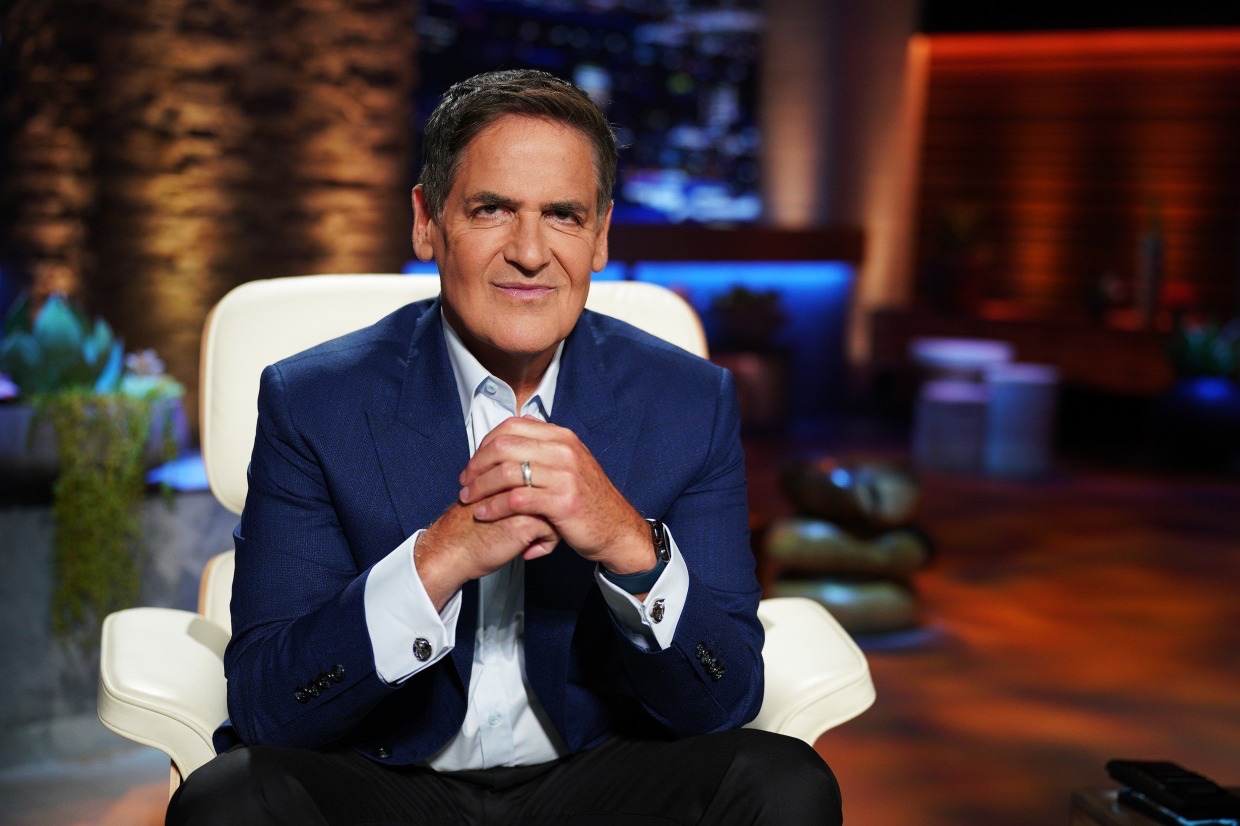 Mark Cuban, billionaire investor, during a Shark Tank US episode