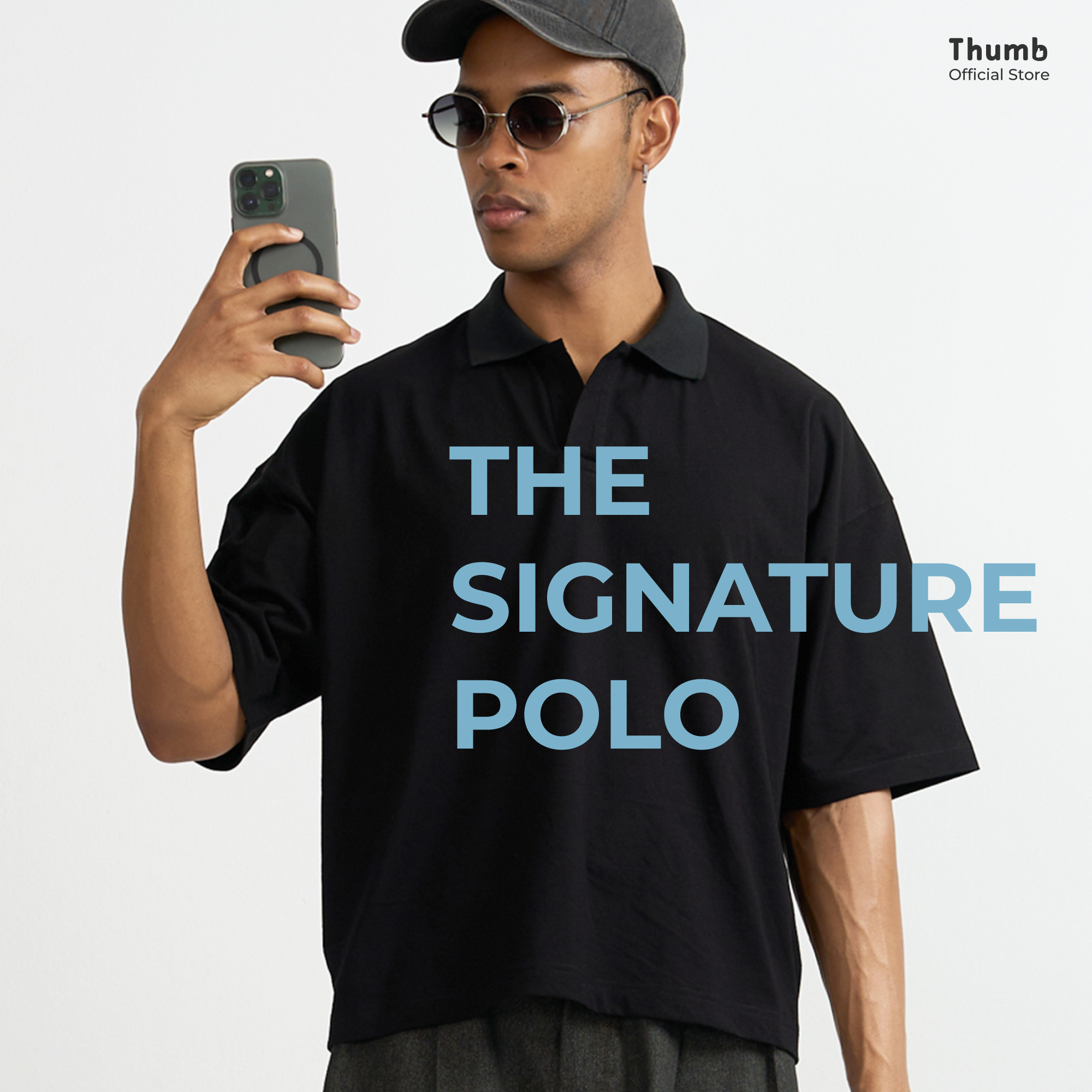 Signature Polo เสื้อโปโลโอเวอร์ไซส์ ปกทรงใหม่
