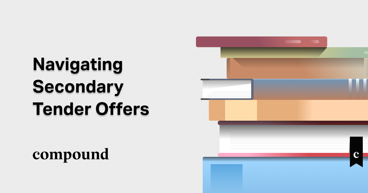 Navigating Secondary Tender Offers