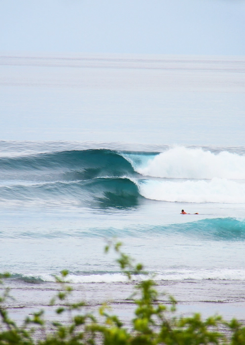 Rote Island famous waves