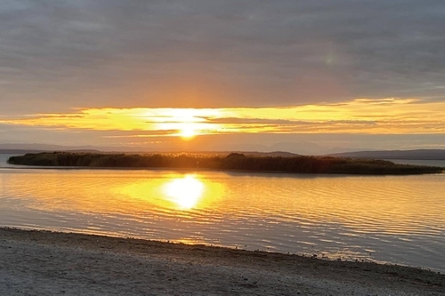 Sonnenaufgang Sonnenstrahlen Photovoltaik Pemasol